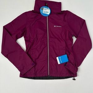 Columbia Women's Raspberry Switchback lll Hooded Water Resistant  Jacket